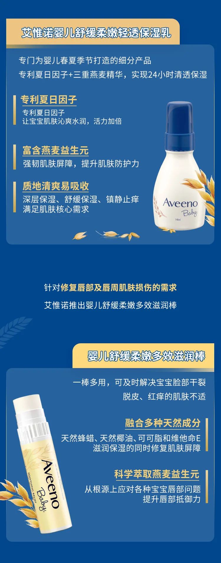 Aveeno艾惟諾閃亮登場消博會，多款新品等你來挑選！