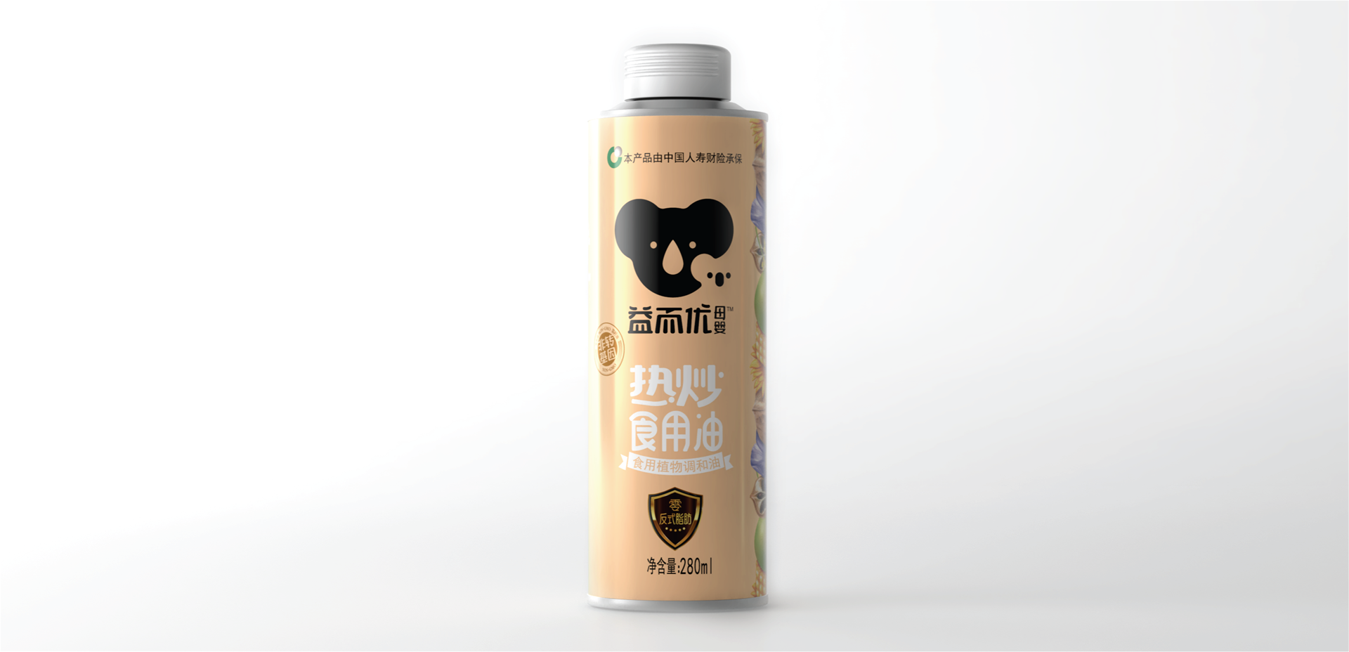 益而優(yōu)熱炒食用油280ml